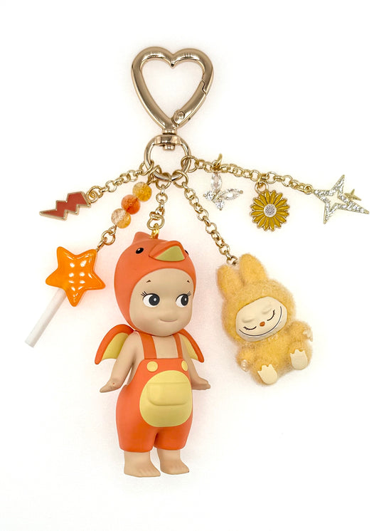 Gold Pteranodon with mini lafufu *see photos