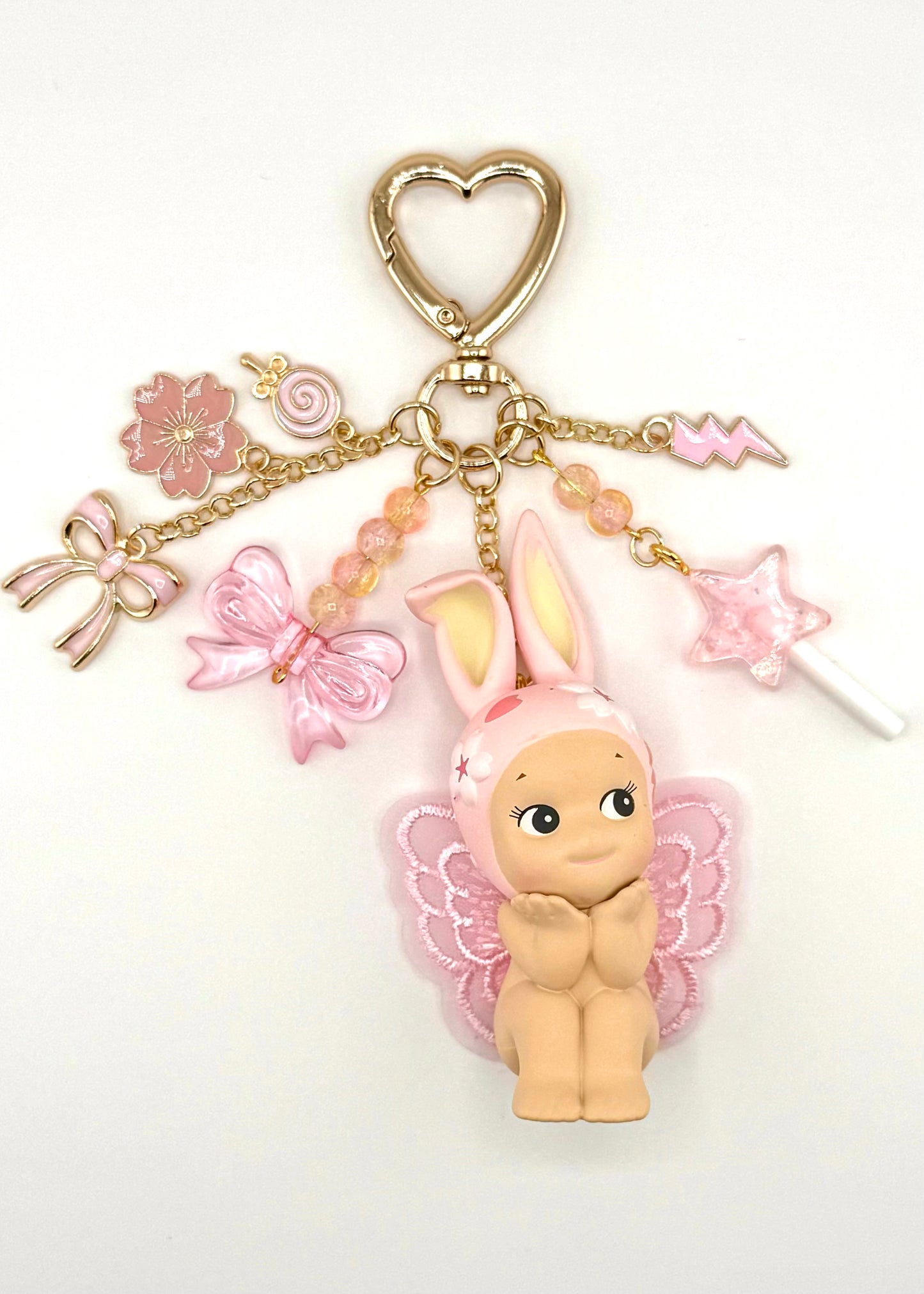 Gold Cherry Blossom Hanami Series 🌸 (cat & rabbits)