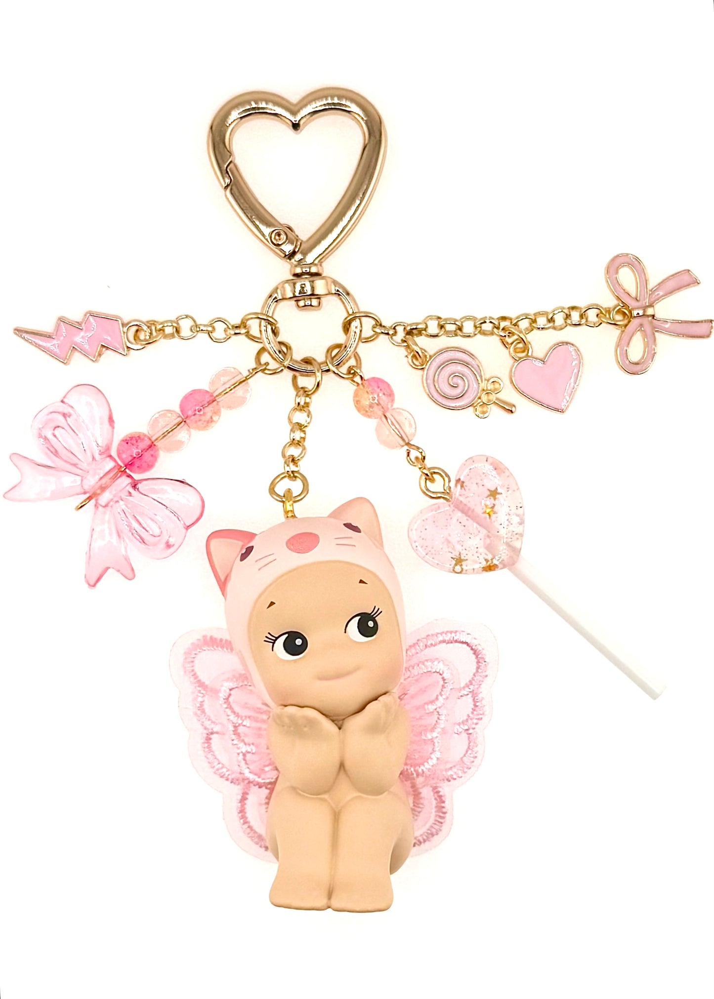 Gold Calico Cat (cherry blossom hanami)