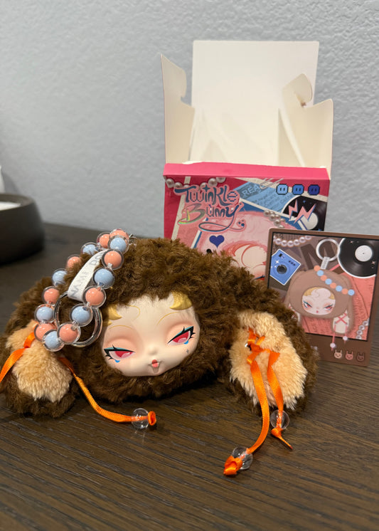 TEDDY “Twinkle Bunny Dodo Nami” plush pendant (opened box)