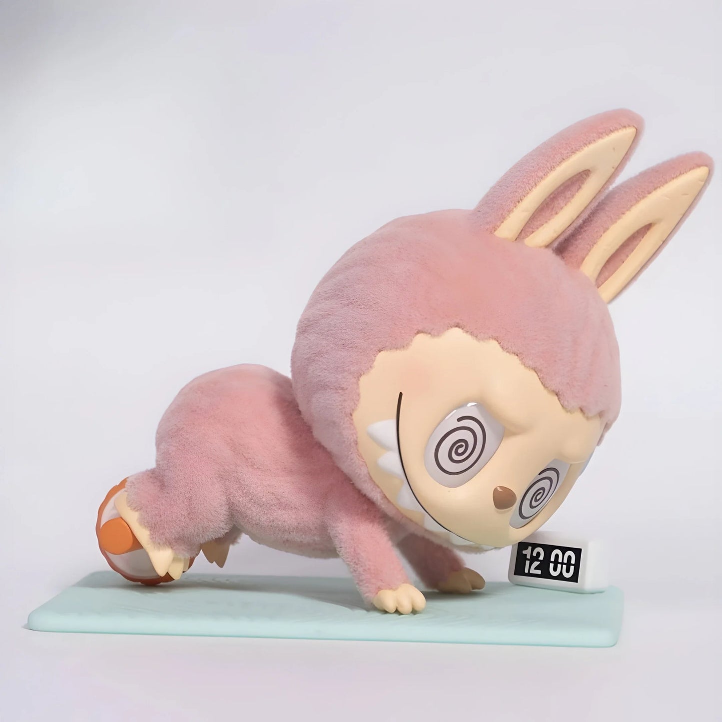 Lazy Yoga Labubu “Ab Roller” (opened box with card)