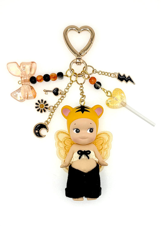 Gold Tiger with black jorts