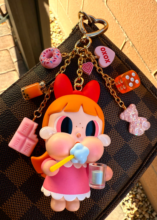 Gold “Brushing Teeth Blossom”