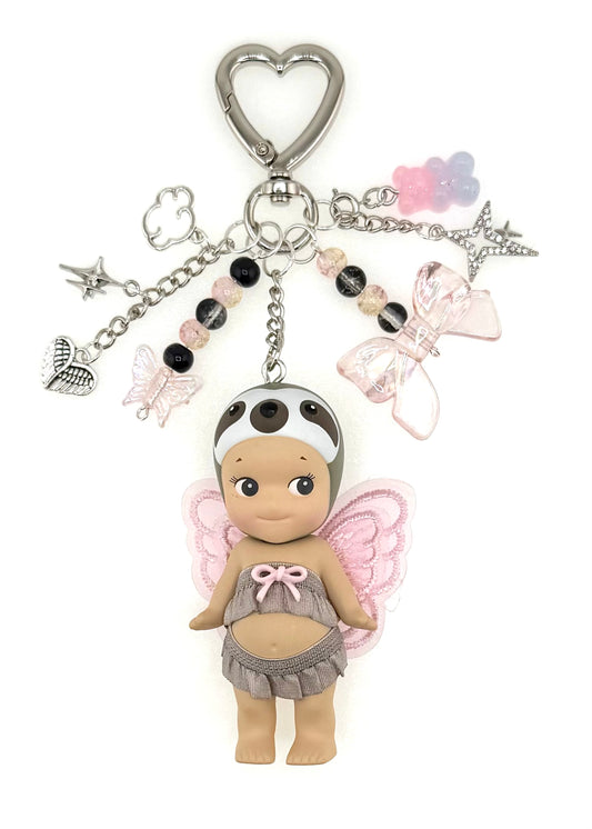 Silver Sloth (pink/grey)