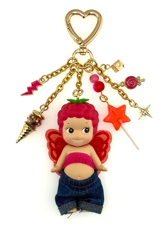 Gold Raspberry with ice cream cone