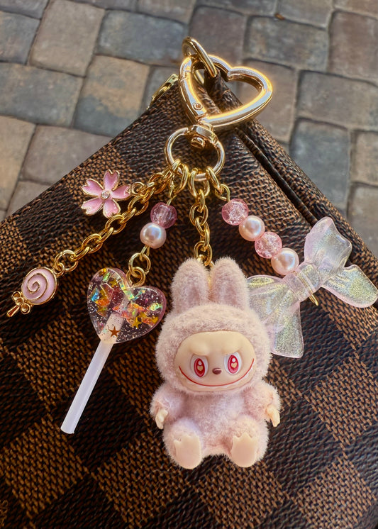 Gold “Light Pink” mini lafufu