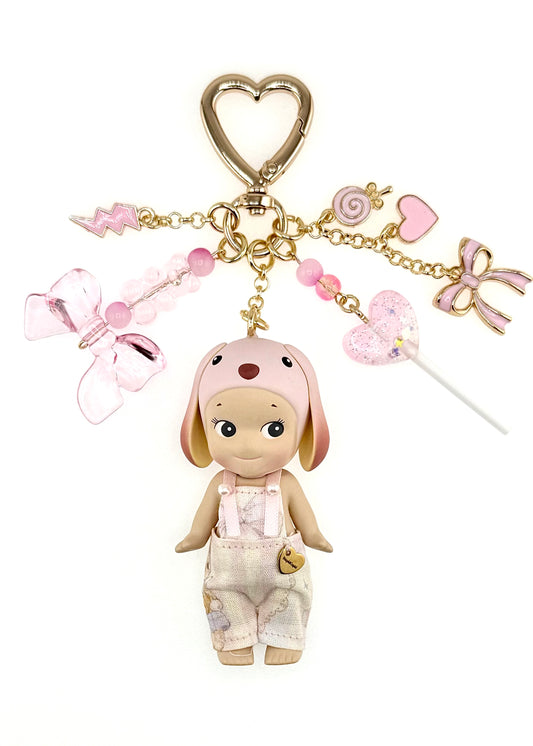 Gold Lop with overalls