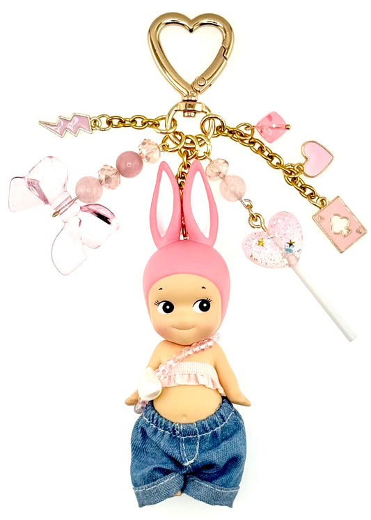 Gold Lucky Rabbit with purse