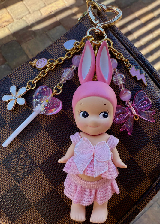 Gold Rabbit with skirt