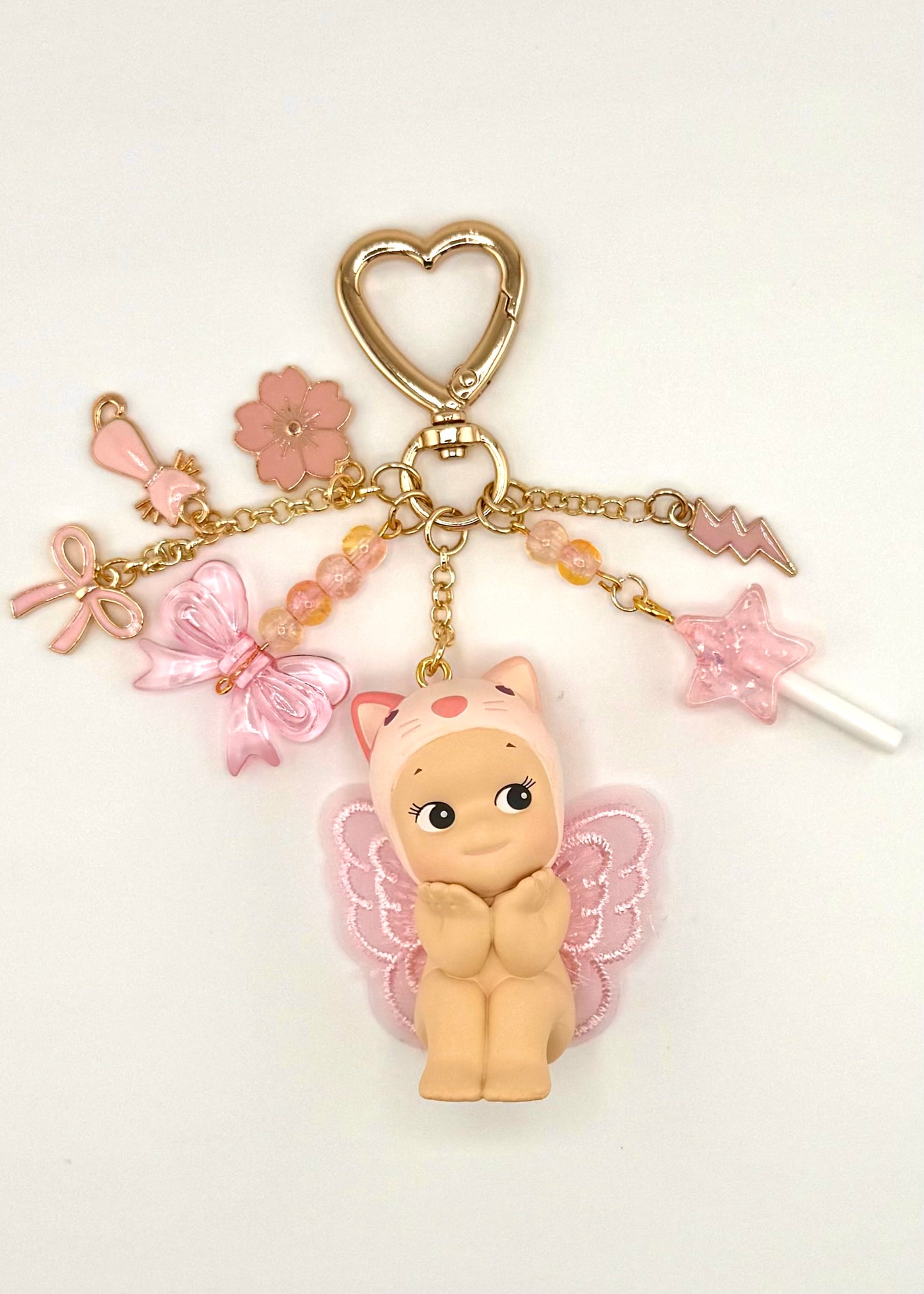 Gold Cherry Blossom Hanami Series 🌸 (cat & rabbits)