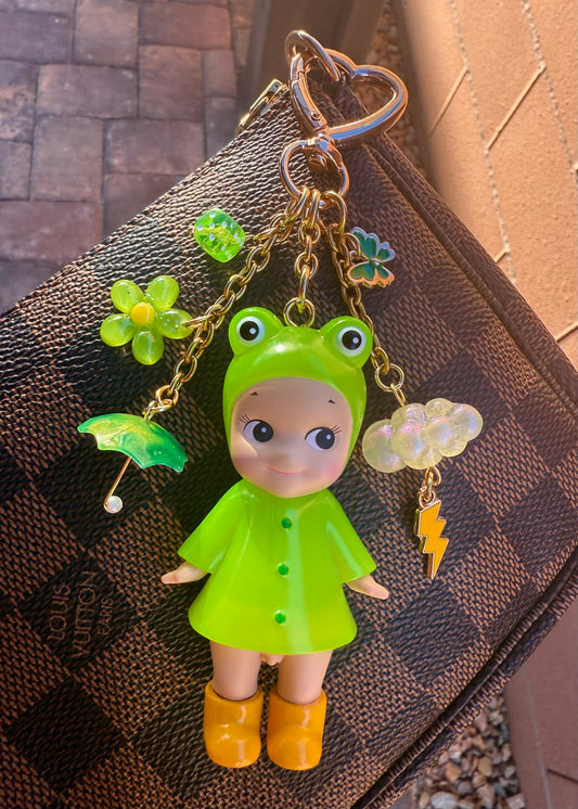 Gold Frog (rainy day series)