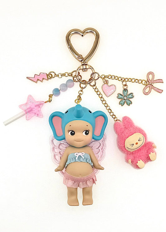 Gold Elephant with mini lafufu