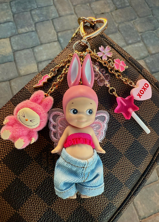 Gold Rabbit with mini lafufu