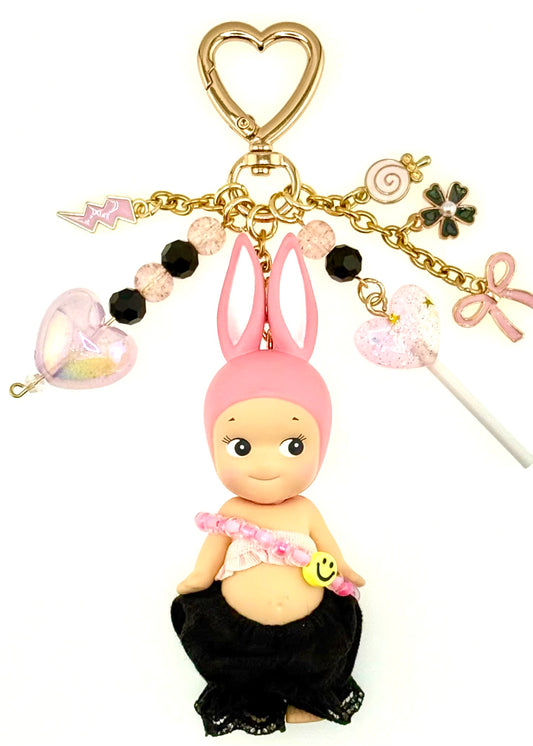 Gold Rabbit with black pants