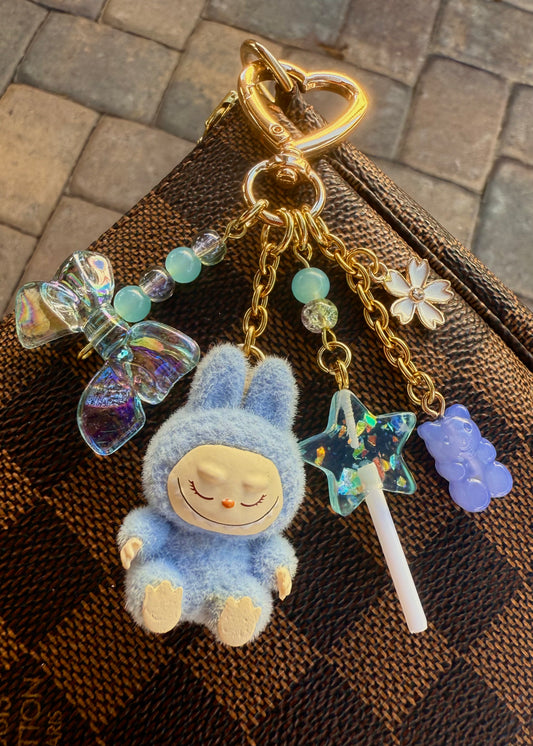 Gold “Blue” mini lafufu