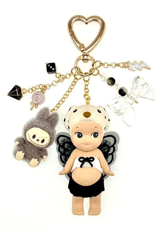 Gold Dalmation with mini lafufu