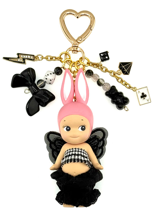 Gold Rabbit (black & white)