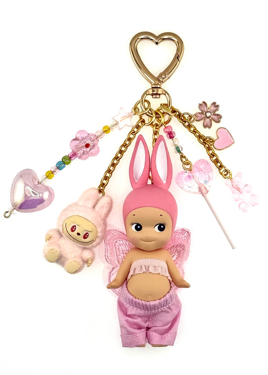 Gold Rabbit with mini lafufu