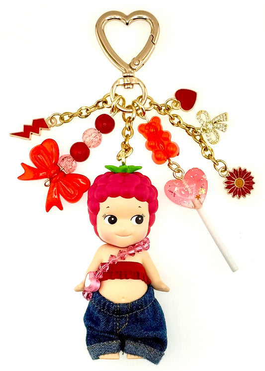 Gold Raspberry with purse