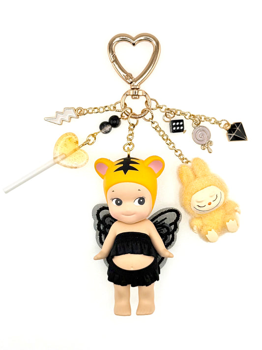 Gold Tiger with mini lafufu