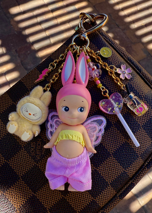 Gold Rabbit with mini lafufu