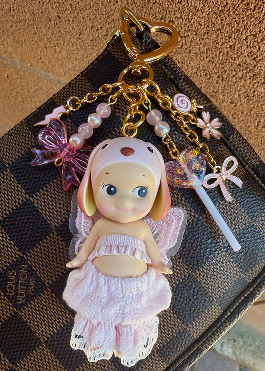 Gold Lop (pink and white)