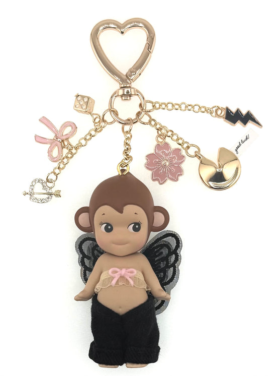 Gold Monkey with jorts