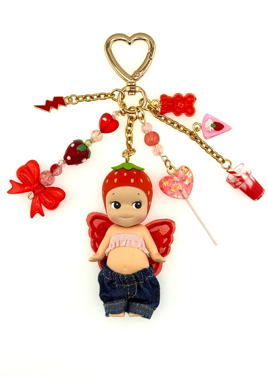 Gold Strawberry with milkshake