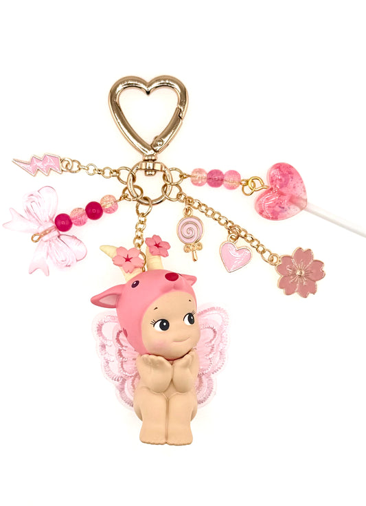 Gold Goat (cherry blossom hanami)