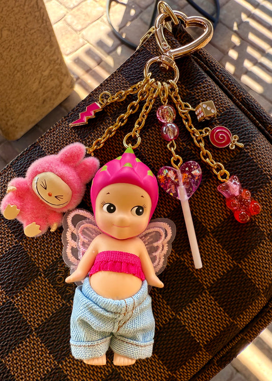 Gold Dragonfruit with mini lafufu